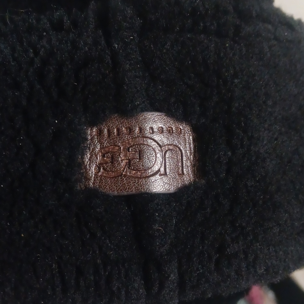 Ugg Shearling Trapper Hat With Strap - image 5